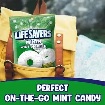 Mint Candy, 2 Pounds Mint Candy - Holiday Candy Individually Wrapped - Hard Mints Candy Melts, Bulk Candy Mints, Bag of Candy for Every Occasion - Mints Holiday Candy