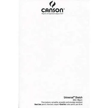 Canson Universal Heavyweight Sketch Pad 9x12 - 100 Sheets