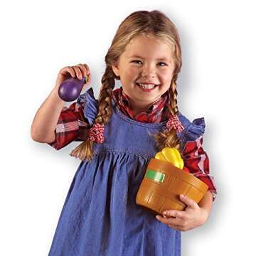 Learning Resources New Sprouts Bushel of Veggies - 10 Pieces for Toddlers