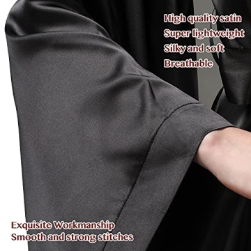 Luxurious BATHGOWN Women's Silk Kimono Robe for All Occasions