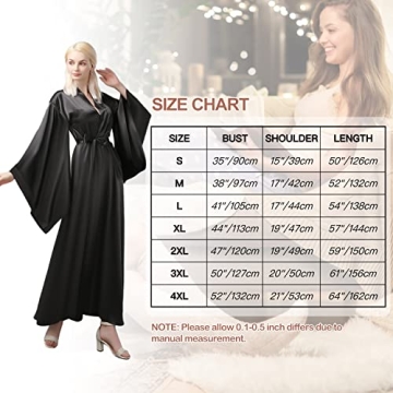 Luxurious BATHGOWN Women's Silk Kimono Robe for All Occasions