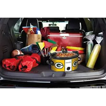 Crock-Pot Green Bay Packers NFL 6-Quart Cook & Carry Slow Cooker