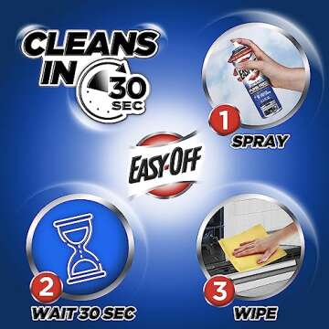 Easy Off Fume Free Oven Cleaner, Lemon 14.5 oz Can - Pack of 2