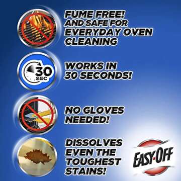 Easy Off Fume Free Oven Cleaner, Lemon 14.5 oz Can - Pack of 2