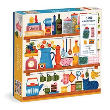 Kitchen Essentials 500 Piece Puzzle - Unique Shaped Fun