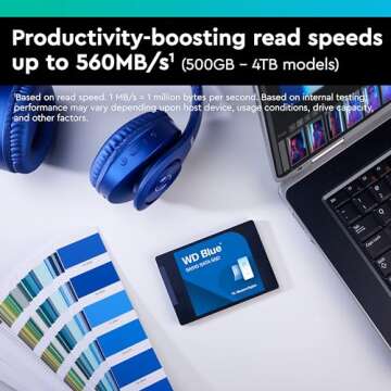 Western Digital 1TB WD Blue SA510 SSD - High-Speed Storage Solution