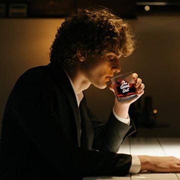 Funny Whiskey Glass Gift for Men - Durable & Unique