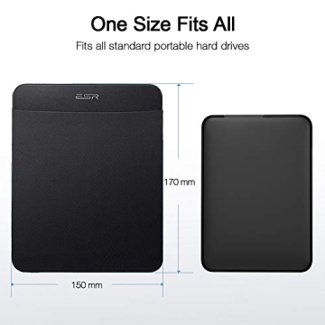 ESR Portable Hard Drive Carrying Case for Accessories
