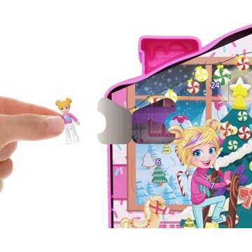 Polly Pocket Advent Calendar - 25 Surprises for Kids