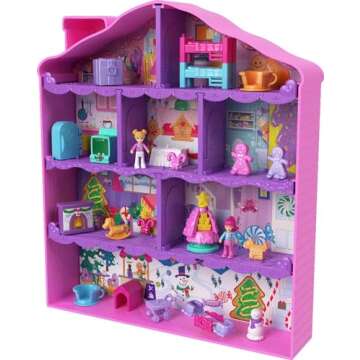 Polly Pocket Advent Calendar - 25 Surprises for Kids