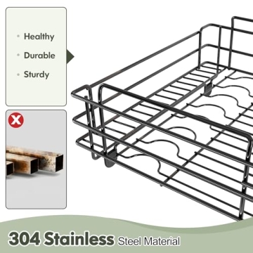 MAJALiS Large Dish Drying Rack - Stylish & Functional