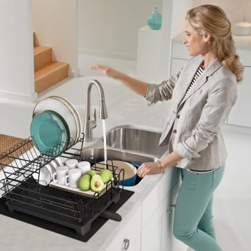 MAJALiS Large Dish Drying Rack - Stylish & Functional