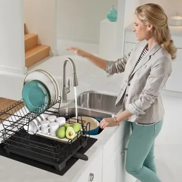 MAJALiS Large Dish Drying Rack - Stylish & Functional