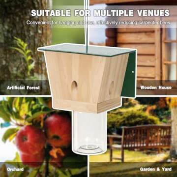 Best Carpenter Bee Trap - Eco-Friendly for Outdoor Use