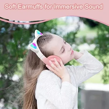 TOKANI Kids Cat Ear Headphones: Fun & Functional