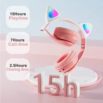 TOKANI Kids Cat Ear Headphones: Fun & Functional