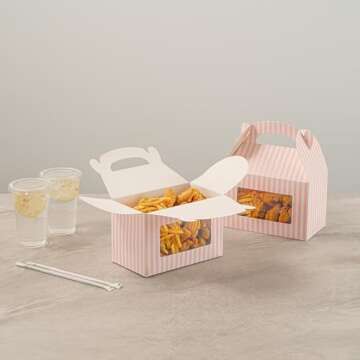 Bio Tek Gable Boxes - Perfect for Party Favors and Gifts