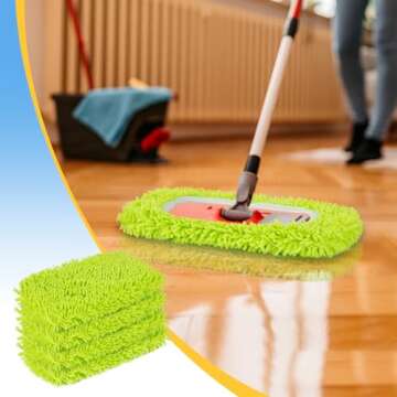 Unoutur Microfiber Mop Pads for Swiffer - Reusable & Durable