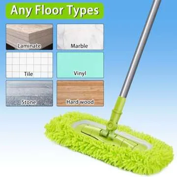 Unoutur Microfiber Mop Pads for Swiffer - Reusable & Durable