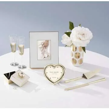 Kate Spade new york Charmed Life Gold Heart Frame