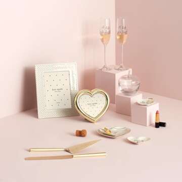 Kate Spade new york Charmed Life Gold Heart Frame