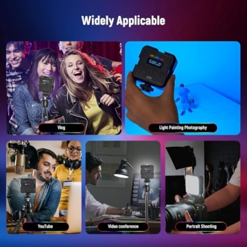 NEEWER RGB Video Light, Portable 61 LED Camera Light