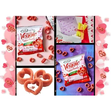 Valentine's Garden Veggie Chips with Gift Clip