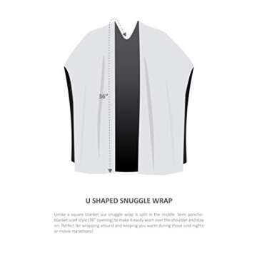 Beautyrest Reversible Sherpa to Fleece Electric Wrap Poncho Blanket Shawl Wearable, Auto Shut Off, Virtually Zero EMF, Multi Heat Setting, UL Certified, Machine Washable, Tan Plaid 50" x 64"