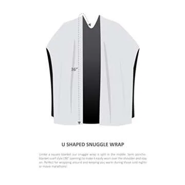 Beautyrest Reversible Sherpa to Fleece Electric Wrap Poncho Blanket Shawl Wearable, Auto Shut Off, Virtually Zero EMF, Multi Heat Setting, UL Certified, Machine Washable, Tan Plaid 50" x 64"