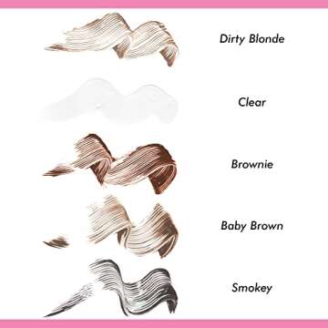 Lime Crime Bushy Brow Gel, Dirty Blonde (Taupe Blonde) - Volumizing, Long Lasting & Strong Hold That Tints, Tames & Adds Texture - Eyebrow Mascara Gel - Vegan & Cruelty-Free…