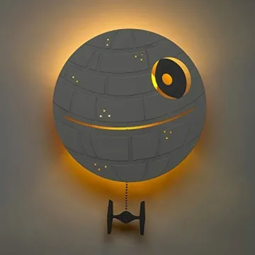 Star Wars LED Death Star Night Light for Kids' Rooms