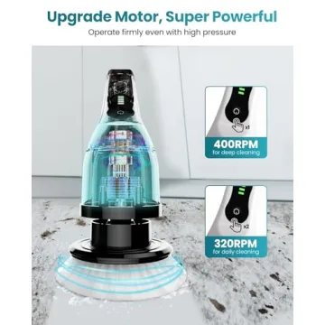 Electric Spin Scrubber for Effortless Cleaning at Home