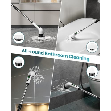 Electric Spin Scrubber for Effortless Cleaning at Home