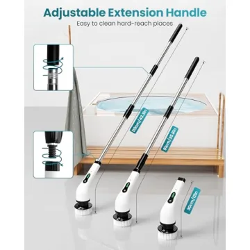 Electric Spin Scrubber for Effortless Cleaning at Home