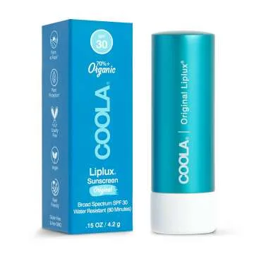 COOLA Organic SPF 30 Lip Balm - Vegan & Gluten Free