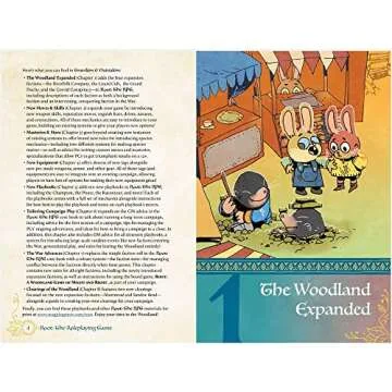 Deluxe Set Root: The RPG - Core Book & Travelers & Outsiders, hardcover rulebook & Expansion, Full-Color, Original Art by Kyle Ferrin, Silk Bookmarks, foil-Stamped Covers, Hard slipcase Included.