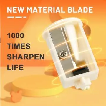 YPLUS Electric Pencil Sharpener for Kids, Super Portable Small Colored Pen Sharpeners, Automatic Mini Sharpener for Classroom, Stocking Stuffers for Kids Toddler - Pink