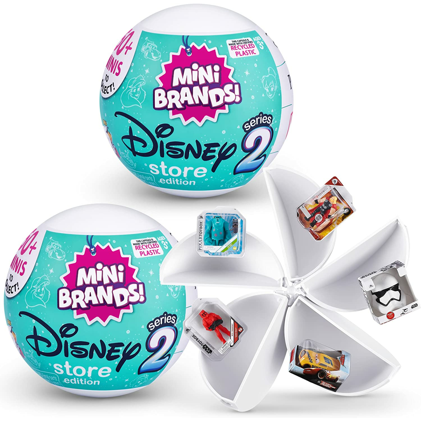 Disney Mini Brands Series 2 by ZURU - Mystery Toys Pack