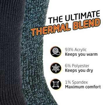 Men's Thermal Socks for Extreme Cold Weather