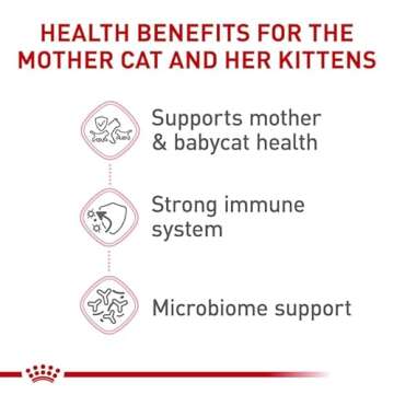 Royal Canin Feline Health Nutrition Mother & Babycat Dry Cat Food for Newborn Kittens and Pregnant or Nursing Cats, 6 lb bag