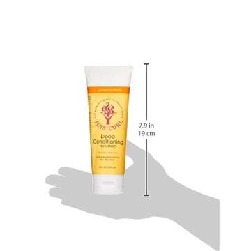 Jessicurl Deep Conditioning Treatment, Island Fantasy, 8 Fl oz - Ultimate Anti Frizz Hair Mask for C...