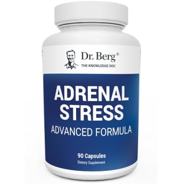 Dr. Berg’s Adrenal Stress Advanced Formula - Adrenal Support Supplements for Stress, Mood and Ener...