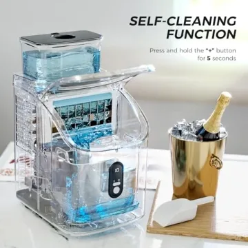 Kismile Portable Ice Maker for Home and Office