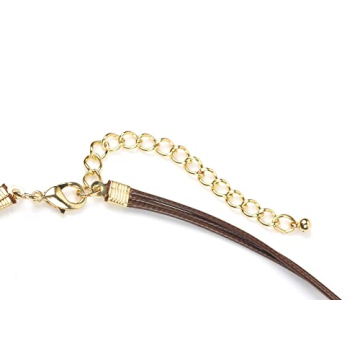 Coiris Layered Wood Beaded Necklace for Women