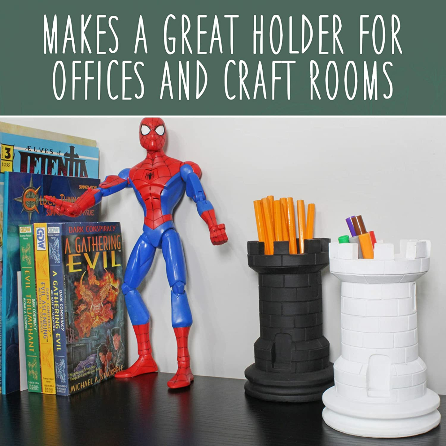 Esterno Chess Piece Planter Pots - Unique Rook Statues