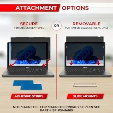 SightPro 14 Inch Laptop Privacy Screen for Secure Data
