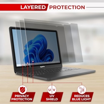 SightPro 14 Inch Laptop Privacy Screen for Secure Data