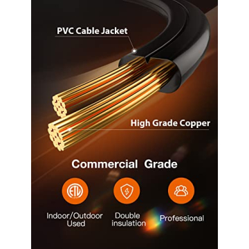 Addlon 48FT Outdoor String Lights with 18 Edison Bulbs