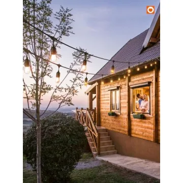 Addlon 48FT Outdoor String Lights with 18 Edison Bulbs