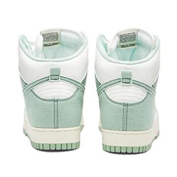 Nike Dunk High 1985 Green Denim Women's Sneakers